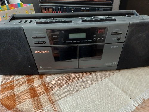 Grundig radiorecorder rr2000 - radiorecorder,