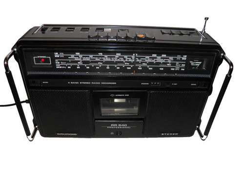 Grundig radio recorder 640 - grundig, rr