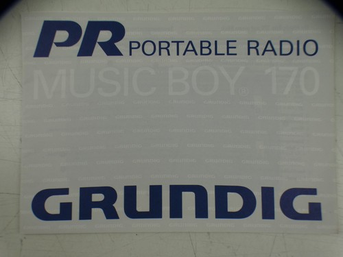 Grundig portable radio - portable,